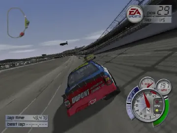 NASCAR Thunder 2002 screen shot game playing